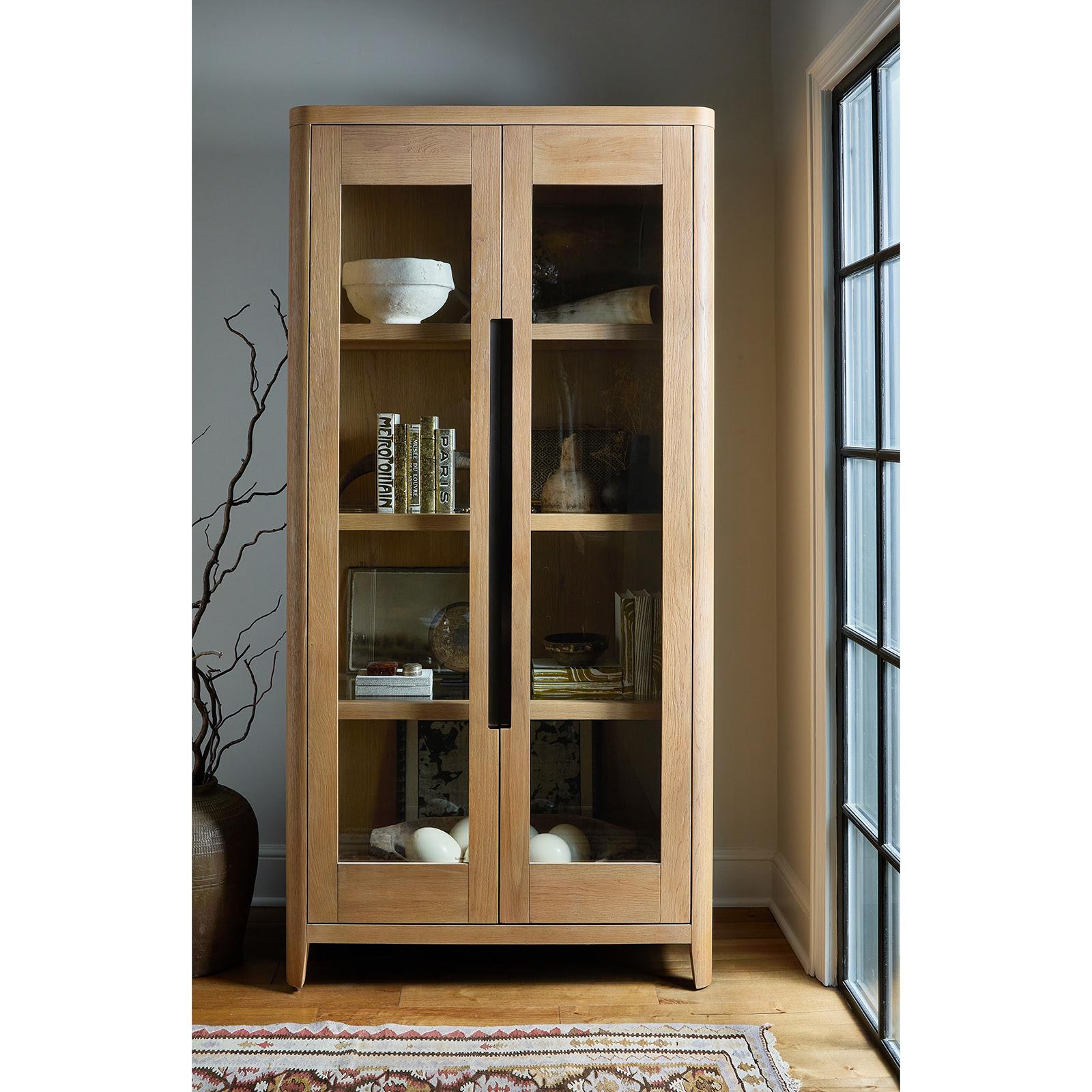 Zella Display Cabinet (Natural) | Regina Andrew Detroit